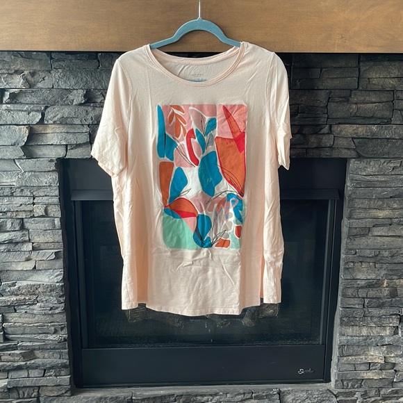 Cute graphic T in‎ pink - Picture 2 of 4